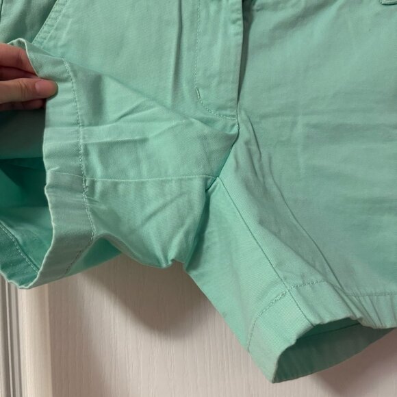 ⭐️$5, spend over $20 - J. Crew Boutique Chino teal blue Shorts Size: 0 - Picture 6 of 12